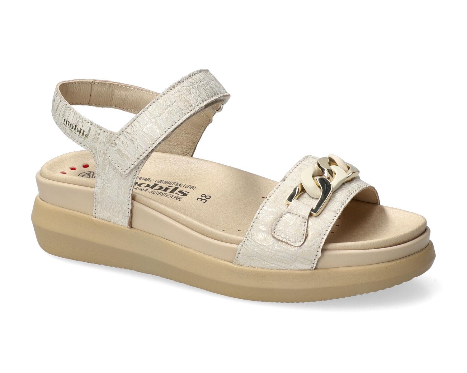 sandales femme modèle Flavy Sable clair - Mephisto